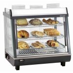 Vitrine chauffante 96 l - casselin - bouton on / off - thermostat réglable - bac deau - 3 étagères Vitrine chauffante 96 l - casselin - bouton on / off - thermostat réglable - bac deau - 3 étagères