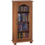 Vitrine chne 1 porte vitre