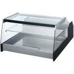 Vitrine de march� � poser service arri�re - 128l - temp�rature + 2 / + 12�c - r600a - d�givrage automatique ...