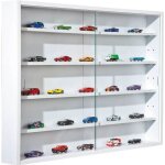 Collect - vitrine murale 5 compartiments blanche