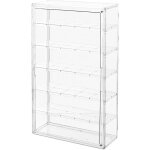 Vitrine de pr�sentation en acrylique transparent - 6 niveaux pour figurines pop et objets de collection ...