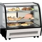 Vitrine réfrigérée à poser - bartscher - 120 litres - consommation dénergie 160 watt - noir Vitrine réfrigérée à poser - bartscher - 120 litres - consommation dénergie 160 watt - noir