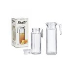 Vivalto - carafe en verre transparent (1 l)
