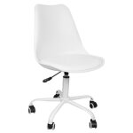 Viyiduo chaise de bureau une chaise de bureau blanche charge maximale : 120kg Viyiduo chaise de bureau une chaise de bureau blanche charge maximale : 120kg