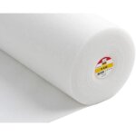 Vlieseline h630 rembourrage thermocollant en polaire douce blanc half metre: 50cm x 90cm[697]