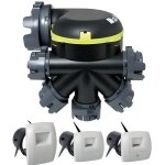 Kit vmc hygror�glable easyhome hygro premium mw + bouches bahia curve electrique