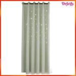 Voilage - akozon - �toile creuse - double couche - polyester 100x200 cm - ombrage 70?90%