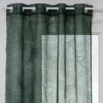 Voilage devo vert c�dre 140x240cm - atmosphera cr�ateur dint�rieur