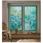 Paire de voilage 60 x 160 cm sandro bleu