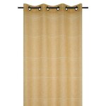 Voilage tessa curry 140x260cm stof