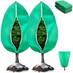 Voile hivernage plante exterieur 2articles housse hivernage avec cordon de serrage � fermeture80 * 120cm ...