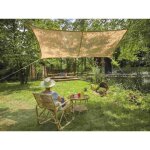 Voile dombrage naturelle jute rectangulaire 3 x 2 m - jardiline