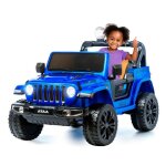 Voiture 4x4 �lectrique ataa raider 12v bleu - voiture �lectrique pour enfant avec batterie 12v et t�l�commande ...