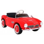 Voiture �lectrique 12v bmw 507 retro rouge - pack luxe - gris - 0 mois - naissance