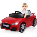 Audi ttrs voiture electrique 12v pour enfants max. 5 km / h 2 moteurs2 porte - télécommande 2. 4g mp3 ... Audi ttrs voiture electrique 12v pour enfants max. 5 km / h 2 moteurs2 porte - télécommande 2. 4g mp3 ...