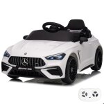 Voiture �lectrique enfants 12v - mercedes - benz cle53 amg - 1 � 5 ans - blanc