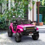 Voiture �lectrique enfant 4x4 - akozon - 11815 - double moteur 12v - t�l�commande parentale - autonomie ...