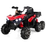 Dreamade quad electrique enfants 12v avec lumières led musique 6 roues antidérapantes démarrage lent ... Dreamade quad electrique enfants 12v avec lumières led musique 6 roues antidérapantes démarrage lent ...