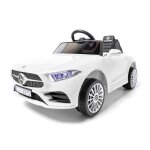 Voiture �lectrique pour enfant - mercedes - cls350 - si�ge en similicuir - roues en eva