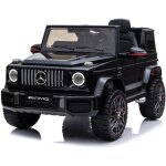 Voiture electrique pour enfants - mercedes g wagon g63 - noir - 12v - suspensions - tlcommande parentale ...