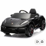 Voiture �lectrique pour enfants - porsche 718 spyder rs - 12v - 1 � 5 ans - noir