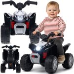 Voiture electrique pour enfants quad honda h3 trx - 18 � 36 mois - 6v 45ah - lampe led - signal sonore ...