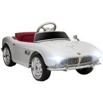 Homcom - voiture lectrique pour enfant - polypropylne - 115x55x47cm - blanc