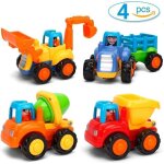 Voiture jouets bebe vhicules de construction enfant en plastique - 123 ans