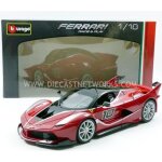 Voiture miniature de collection - bburago - ferrari fxx - k - �chelle 1 / 18 - rouge / noir - mod�le ...
