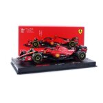 Voiture miniature de collection - bburago - ferrari f1 - 23 - 1 / 43 - rouge / noir - saison 2023