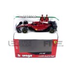 Voiture miniature de collection - bburago - ferrari f1 - 75 - rouge - 1 / 43 - 2022