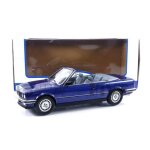 Voiture miniature de collection - bmw - 325i e30 cabriolet - blanc et blue metallic