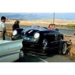 Voiture miniature de collection - greenlight collectibles - porsche 356 speedster - steve mcqueen 1958 ...