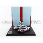 Voiture miniature de collection - ixo 1 / 43 - ford 2 cars set gt40 mkii - le mans 1966 and 2019 - blue ...