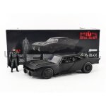 Voiture miniature de collection - jada toys 1 / 24 - batmobile the batman - 2022 - black - 32731bk