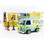 Voiture miniature de collection - jada toys 1 / 24 - mistery machine scooby doo - with shaggy and scooby ...
