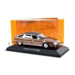Voiture miniature de collection - maxichamps 1 / 43 - citroen cx - 1982 - brown metallic - 940111401
