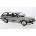 Voiture miniature de collection - bmw - s�rie 5 touring (e34) - 1 / 18 - gris m�tallis� - 1991