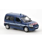 Voiture miniature de collection - norev 1 / 43 - citroen berlingo gendarmerie - blanc et bleu
