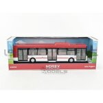 Voiture miniature de collection - norev 1 / 43 - irisbus bus - red / white