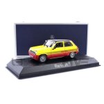 Voiture miniature de collection - norev 1 / 43 - renault 5 ts monte carlo - 1978 - yellow / red - 510536 ...