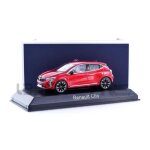 Voiture miniature de collection - norev - renault clio - 1 / 43 - rouge - flame red