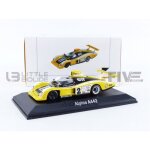 Voiture miniature de collection - norev - alpine a442 - winner le mans 1978 - 1 / 43 - jaune / blanc ...