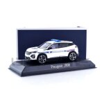 Voiture miniature de collection - norev - peugeot 2008 - police municipale - 1 / 43 - blanc / bleu / ...