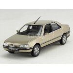 Voiture miniature de collection - norev - peugeot 405 sri 1991 - �chelle 1 / 43 - mayfair beige metal ...