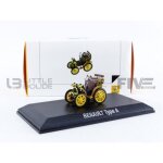 Voiture miniature de collection - norev - renault type a - 1 / 43 - 1898 - noir / jaune Voiture miniature de collection - norev - renault type a - 1 / 43 - 1898 - noir / jaune