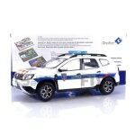 Voiture miniature - solido - dacia duster phase 2 - police municipale - 1 / 18 - blanc