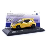 Voiture miniature de collection - solido - renault megane 2 r26 - r - 2008 - couleur liquid yellow - ...