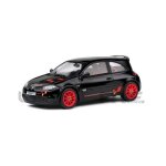 Voiture miniature de collection - solido - renault m�gane ii rs r26r (2008) - �chelle 1 / 43 - noir - ...