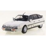 Voiture miniature de collection - solido - citroen cx gti turbo ii - �chelle 1 / 43 - blanc - 1989